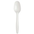 Office Jansan | Dixie SSS21P SmartStock Series-B 5.5 in. Mediumweight Plastic Cutlery Teaspoons Refill - White (40/Pack, 24 Packs/Carton) image number 5