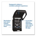 Odor Control | Tork 256023 Constant 3.93 in. x 4.72 in. x 5.98 in. Air Freshener Dispenser - Black (6/Carton) image number 7
