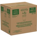 Cups and Lids | Dart RTP12BARE 12 - 14 oz. Bare Eco-Forward RPET Leaf Design Squat Cold Cups - Clear (50/Pack) image number 1