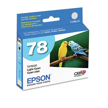 Epson (78) 430 Page-Yield Claria Ink - Light Cyan