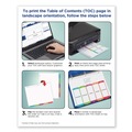Office Jansan | Avery 11842 1 - 10 Tab 11 in. x 8.5 in. Customizable TOC Ready Index Divider Set - Multicolor (1 Set) image number 8