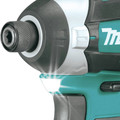 Combo Kits | Factory Reconditioned Makita XT268T-R 18V LXT Brushless Lithium-Ion 1/2 in. Cordless Hammer Drill/ Impact Driver Combo Kit (5 Ah) image number 5