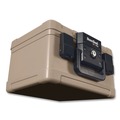Office & Office Supplies | SureSeal By FireKing SS102 12.2w x 9.8d x 7.3h 0.15 cu ft Fire and Waterproof Chest - Taupe image number 3