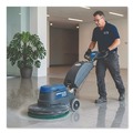 Cleaning Cloths | Boardwalk BWK4016GRE 16 in. Diameter Heavy-Duty Scrubbing Floor Pads - Green (5/Carton) image number 3