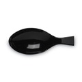 Cutlery | Dixie TM507 Heavy Mediumweight Plastic Polystyrene Cutlery Teaspoons - Black (1000/Carton) image number 4