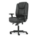  | Basyx HVST331 17 in. - 20 in. Seat Height High-Back Executive Chair Supports Up to 225 lbs. - Black image number 5