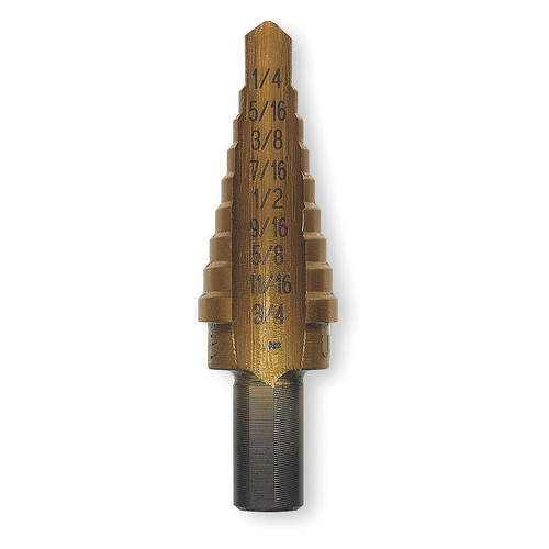 Bits and Bit Sets | Irwin Vise-Grip 15103 Titanium Fractional Self-Starting Drill Bit, #3T image number 0