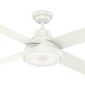 Ceiling Fans | Casablanca 59431 54 in. Levitt Fresh White Ceiling Fan with LED Light Kit and Wall Control image number 3