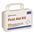 First Aid | First Aid Only 91322 76-Piece ANSI 2021 First Aid Kit for 10 People with Plastic Case (1-Kit) image number 1