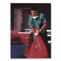 Trash Bags | Heritage A8046PR Healthcare Biohazard Printed Low-Density Can Liners Biohazard 45 gal 1.3 mil 40 x 46 Red Flat Pack (200/Carton) image number 5