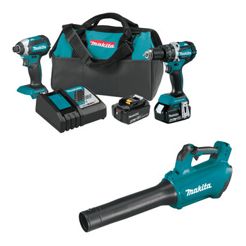 Makita 18V LXT Cordless Brushless 2 Tool Combo Kit 