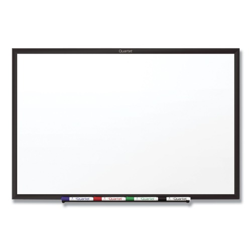 Office & Office Supplies | Quartet S538B Classic Total Erase Black Aluminum Frame 96 in. x 48 in. Dry-Erase Board - White image number 0