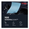 Cleaning & Janitorial Supplies | WypAll 34965 12.2 in. x 13.4 in. General Clean Jumbo Roll X60 Cloths - Blue (1100/Roll) image number 7