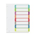Customer Appreciation Sale - Save up to $60 off | Avery 11841 1 - 8 Tab Customizable TOC Ready Index Divider Set - Multicolor (1 Set) image number 3