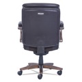 Office Chairs | La-Z-Boy 48963B 18.75 in. to 21.75 in. Seat Height Woodbury Mid-Back Executive Chair Supports Up to 300 lbs. - Brown Seat/Back, Weathered Sand Base image number 3