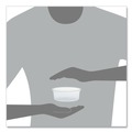 Food Service | Dart MN8-0100 4.1 in. x 1.14 in. 8 oz MicroGourmet Plastic Food Container - Clear (500/Carton) image number 5