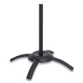 Office Jansan | Alba PMCLEON 19.75w x 19.75d x 68.9h CLEO 10-Knob Coat Stand Alone Rack - Black image number 3