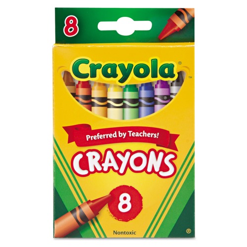 Bulk Savings Pricing 2 | Crayola 523008 Classic Color Crayons (8/Box) image number 0