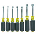 Hand Tool Sets | Klein Tools 631M 7-Piece 3 in. Shaft Magnetic Nut Driver Set image number 2