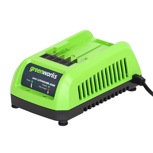 Chargers | Greenworks 29862 24V Lithium-Ion Battery Charger image number 0