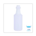 Cleaners & Chemicals | Boardwalk 512121 16 oz. Handi-Hold Spray Bottle - Clear (24/Carton) image number 3