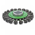Grinding Wheels | Bosch WBX409 X-LOCK Arbor Stainless Steel Stringer Bead Knotted 4-1/2 in. Wire Wheel image number 1