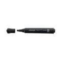 Office Jansan | Universal UNV07050 Broad Chisel Tip Permanent Marker - Black (36/Pack) image number 5