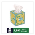 Paper Towels and Napkins | Kleenex 54289 Soothing Lotion 3-Ply Facial Tissue - White (8/Carton) image number 2