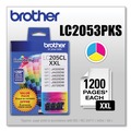 Ink & Toner | Brother LC2053PKS Innobella 1,200 Page-Yield Super High-Yield Ink - Cyan/Magenta/Yellow (3/Pack) image number 1