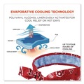 Cooling Gear | Ergodyne 12563 Chill-Its 6700CT One Size Fits Most Cooling Bandana PVA Tie Headband - Red Western image number 1
