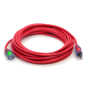 Extension Cords | Century Wire 15A-12-3-CGM-SJTW-CORD Pro Glo 15 Amp 12/3 AWG CGM SJTW Extension Cord image number 0