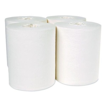 Kleenex 01320 8 in. x 15 in. 1-Ply Premiere Perforated Center-Pull Towels - White (4 Rolls/Carton)