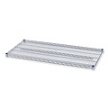  | Alera ALESW584824SR Industrial Wire Shelving 48 in. x 24 in. Extra Wire Shelves - Silver (2-Piece/Carton) image number 0
