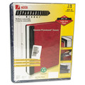 Office Jansan | ACCO A7055260 11 in. x 8.5 in. 6 in. Capacity 2 Posts Expandable Hanging Data Binder - Blue image number 1