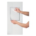 Durable 400023 DURAFRAME SUN 8.5 in. x 11 in. Sign Holder - Silver (2-Piece/Pack) image number 6