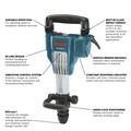 Demolition Hammers | Factory Reconditioned Bosch DH1020VC-RT 15 Amp SDS-max Inline Demolition Hammer image number 3