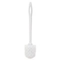 Rubbermaid Commercial FG631000WHT 14-1/2 in. Plastic Toilet Bowl Brush - White image number 2