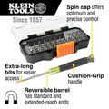 Klein Tools 32717 All-in-1 Precision Screwdriver Set with Case image number 5