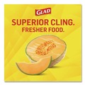 Food Service | Glad 00020 200 sq. ft. Cling'N Seal Plastic Food Wrap (12/Carton) image number 6