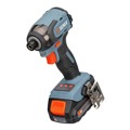 Impact Drivers | Senix PDIX2-M2 20V Max Brushless Lithium-Ion 1/4 in. Cordless Impact Driver Kit (2 Ah) image number 1