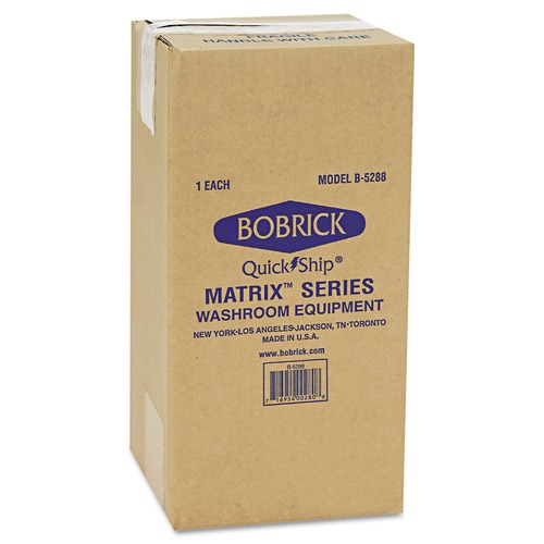 Matrix Series Two-Roll Tissue Dispenser, 6.25 x 6.88 x 13.5, Gray Matrix Series Two-Roll Tissue Dispenser, 6.25 x 6.88 x 13.5, Gray