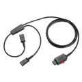 Office Jansan | Poly 2701903 Y Splitter Adapter for Training Purposes - Black image number 1