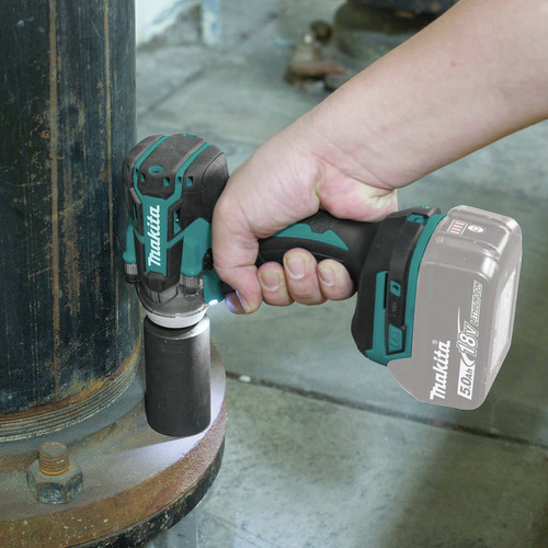 New Makita XWT11Z 18V LXT Brushless 3 Speed 1/2" Impact Wrench 5.0 Ah Batteries 