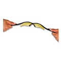 Eye Protection | Ansell 25659 Nemesis Safety Glasses - Black Frame/Amber Lens image number 3