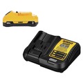 Battery and Charger Starter Kits | Factory Reconditioned Dewalt DCB230CR 20V MAX 3 Ah Lithium-Ion Battery Kit image number 0