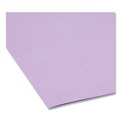 Office Jansan | Smead 12410 Colored File Folders with Reinforced Top Straight Tabs - Letter, Lavender (100/Box) image number 3