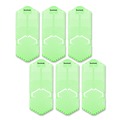 Cleaning & Janitorial Supplies | Boardwalk TSU-P-006I006I-02-AAS80 5.22 oz Vertical Urinal Screen - Cucumber Melon Scent/Green (6/Carton) image number 0