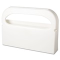 Just Launched | HOSPECO HG-1-2 Health Gards 16 in. x 3.25 in. x 11.5 in. Half-Fold Toilet Seat Cover Dispenser - White (2-Piece/Box) image number 0