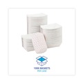  | Boardwalk BWK30LAG050 0.5 lbs. Capacity Paper Food Baskets - Red/White (1000/Carton) image number 1
