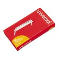 Office Jansan | Universal UNV81002 2.75 in. Center to Center 2 in. Capacity 2-Piece 2-Prong Paper Fastener Base and Compressor Sets - Silver (50/Box) image number 0